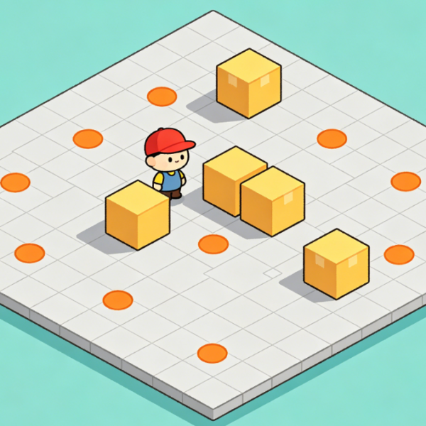 Light-Strategy Box-Pushing Collection